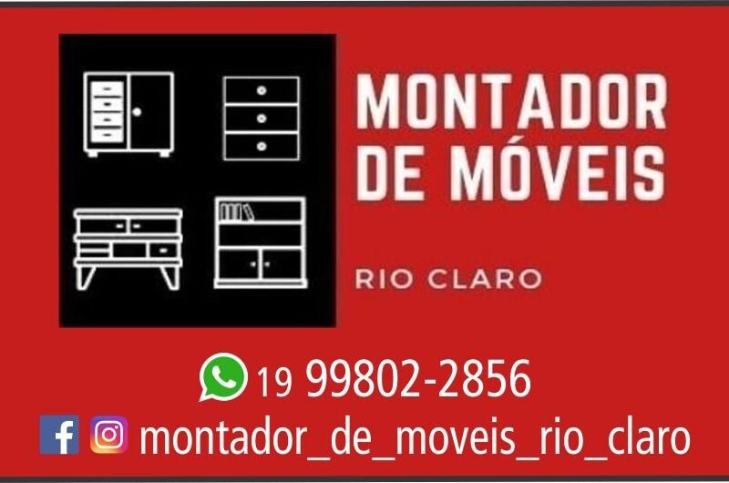 Montador de móveis em Rio Claro SP